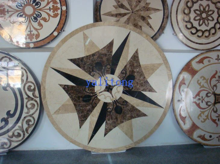 Floor Medallions Made By Marble And Granite