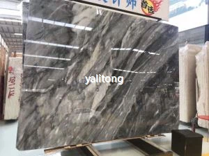 Lloses de marbre de gel gris