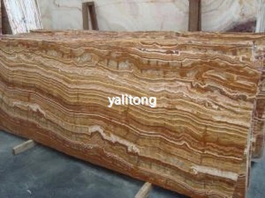 Tiger Onyx Lloses de marbre polit