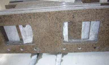 Vanity Top En xinès Tropical Brown