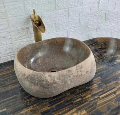 Conca de pedra de còdol natural Austràlia