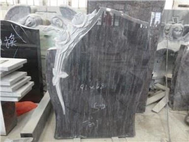 Làpides de granit blau Bahama