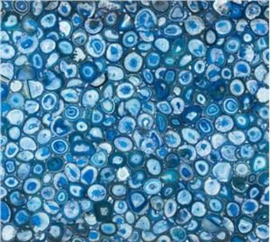 Pedra semipreciosa d'àgata blava