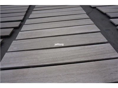 Rajoles de marbre de fusta grisa