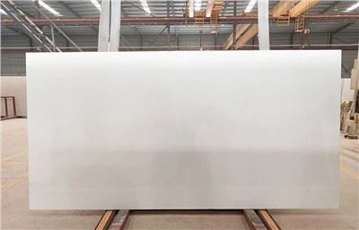 Lloses de marbre artificial blanc pur